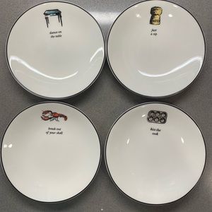 Kate Spade Lenox cause a stir saucer plates